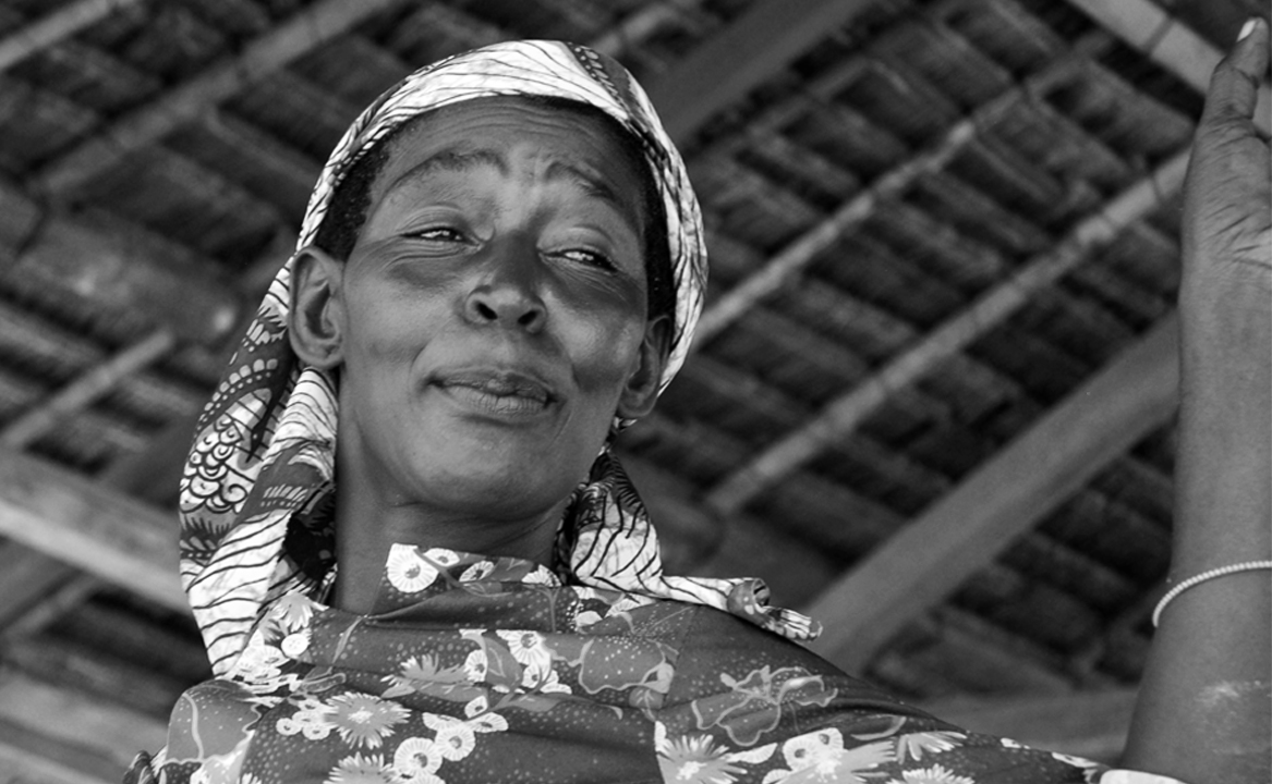 A local woman from one of Vamizi Island's traditional fishing communities.